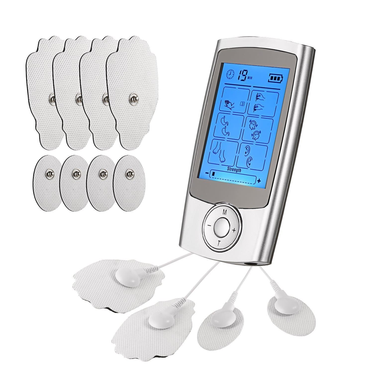 Cross-border spot TENS meridian physiotherapy device 16-mode EMS massager low-frequency multi-function muscle stimulator