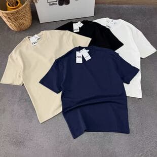 Women T-shirt wholesale Casual versatile short-sleeve crewneck tops in stock