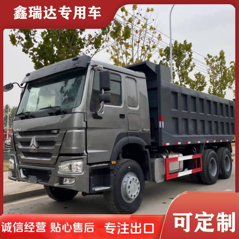 Africa Export Model HOWO Tractor Head HOWO Dump Truck 375 HP Used Ten-Wheel HOWO Tractor Head