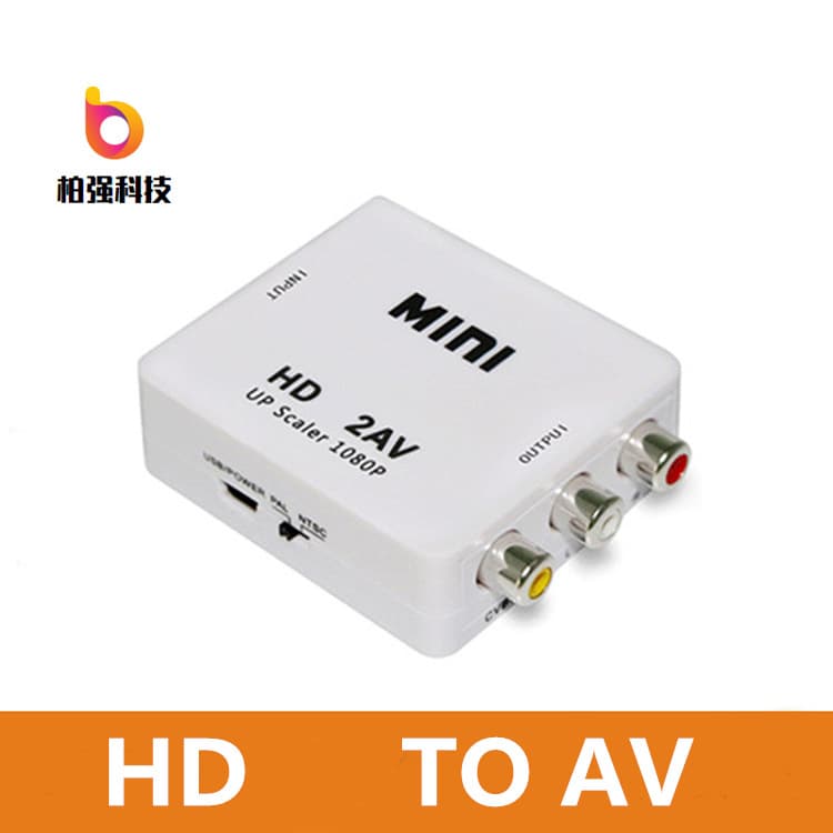 Manufacturer HDMI2AV HDMI to AV/CVBS HDMI to RCA HDMI TO AV Supports 1080P HD