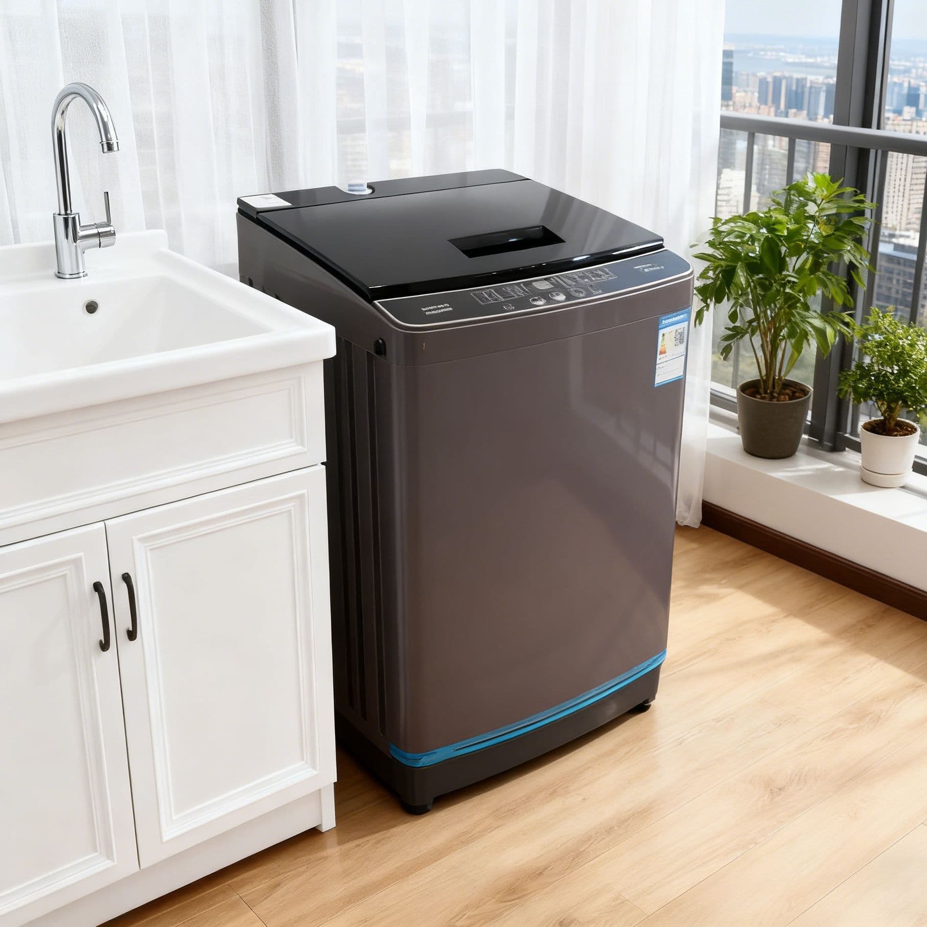 Multi-Functional Washing Machine with Drying, Fully Automatic Pulsator Washing Machine