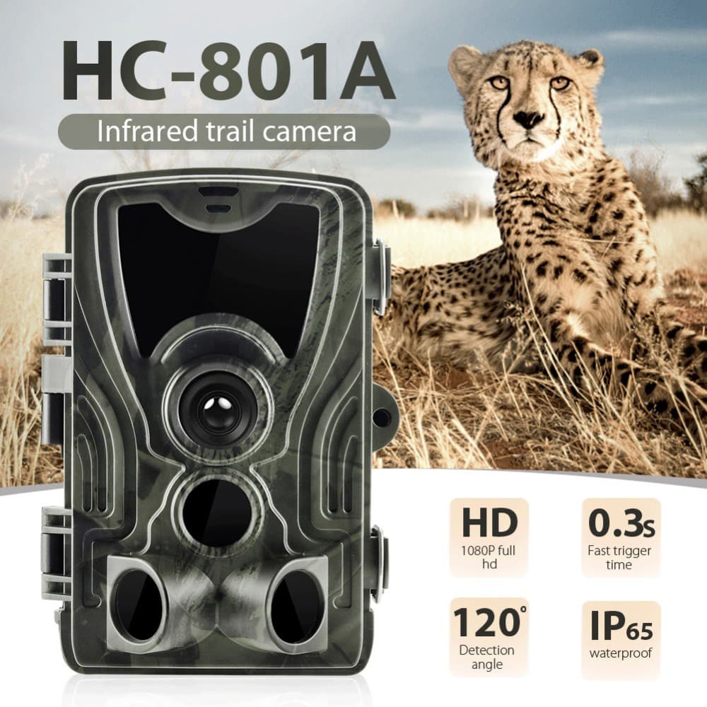 Anti-hunting outdoor camera HC801A infrared sensor video recorder 20MP 1080P waterproof camera