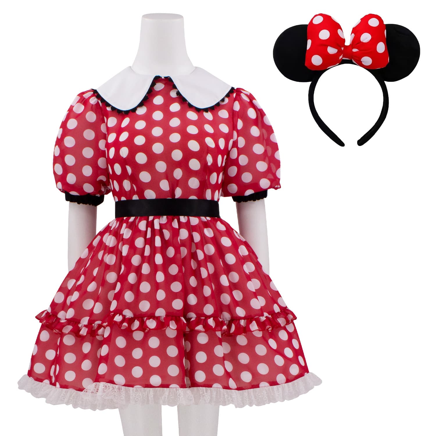 Steamboat Willie cos costume Mickey Mouse Minnie Mouse princess dress Halloween show