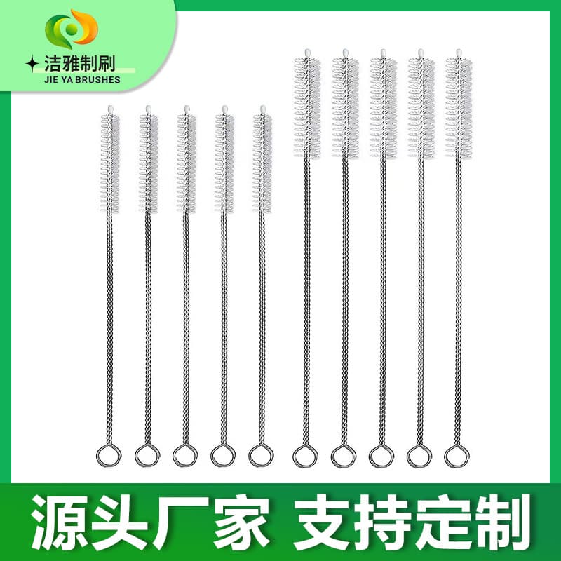 Test Tube Brush Cleaning Brush Children Baby Straw Brush Straw Cup Water Bottle Tube Cleaning Bottle Nipple Brush
