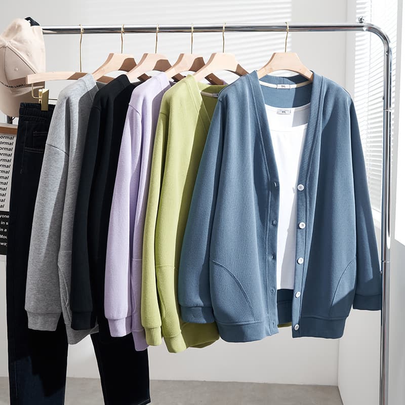 Autumn/Winter New Plus Size Cardigan for Heavy Women, Extra Large Long Sleeve Loose Casual Jacket, 300 Jin, S5212