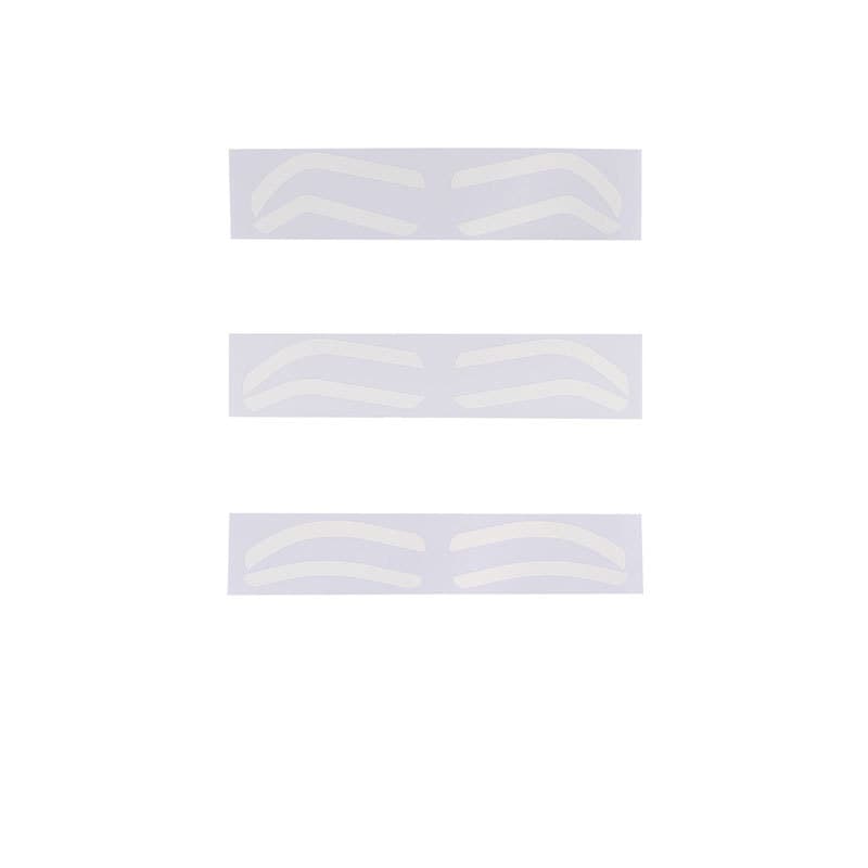 Disposable Microblading Design Positioning Stencils for Cosmetic Assistance, Template for Airbrush PMU Eyebrows