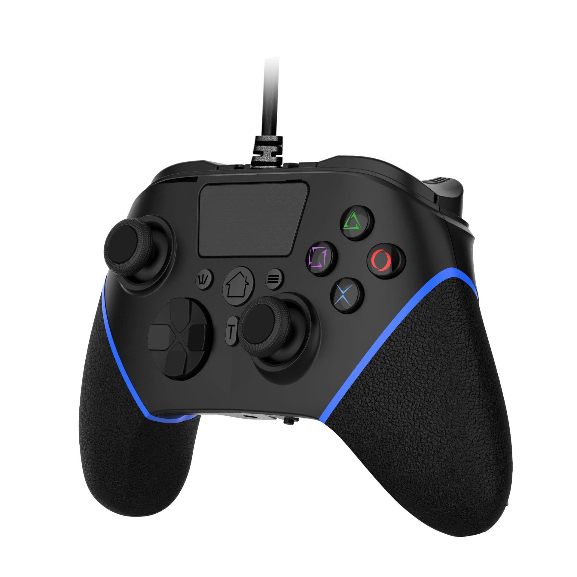 Compatible with PS5 Wired Controller, Plug and Play, Macro Programming Buttons, PS5 Game Controller for PC