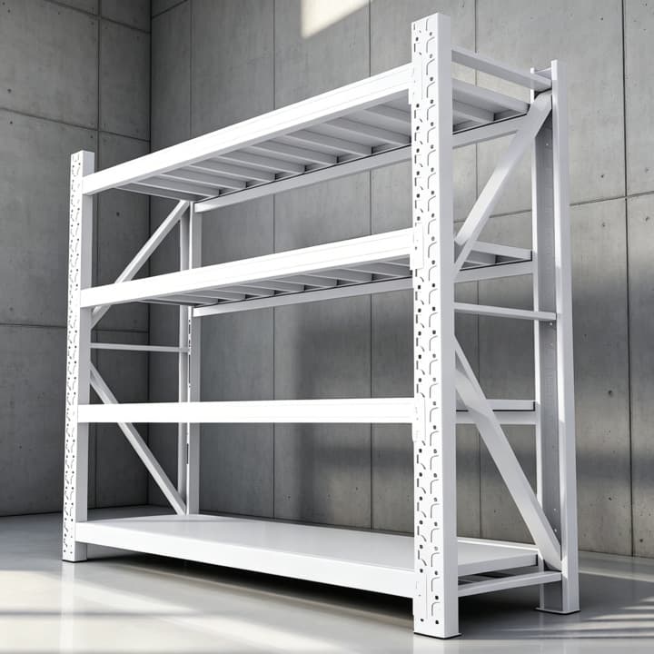 Warehouse Steel Shelving Multi-Layer Storage Rack Home Balcony Floor Display Shelf Supermarket Express Multifunctional Storage Rack