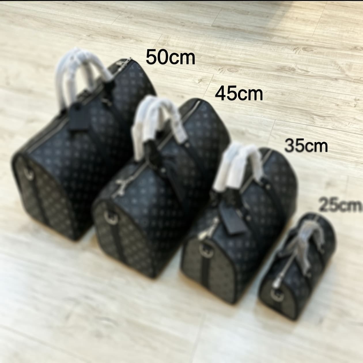 Cross-border supply Lvjia travel shoulder bag multi-size 25cm/35cm/45cm/50cm/55cm ready stock wholesale