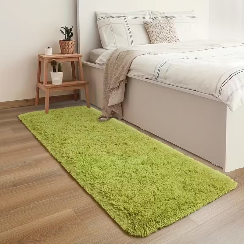 Nordic Simple Plush Carpet Bedroom Girl Ins Style Bedside Blanket Home Small Area Bedside Full Plush Mat