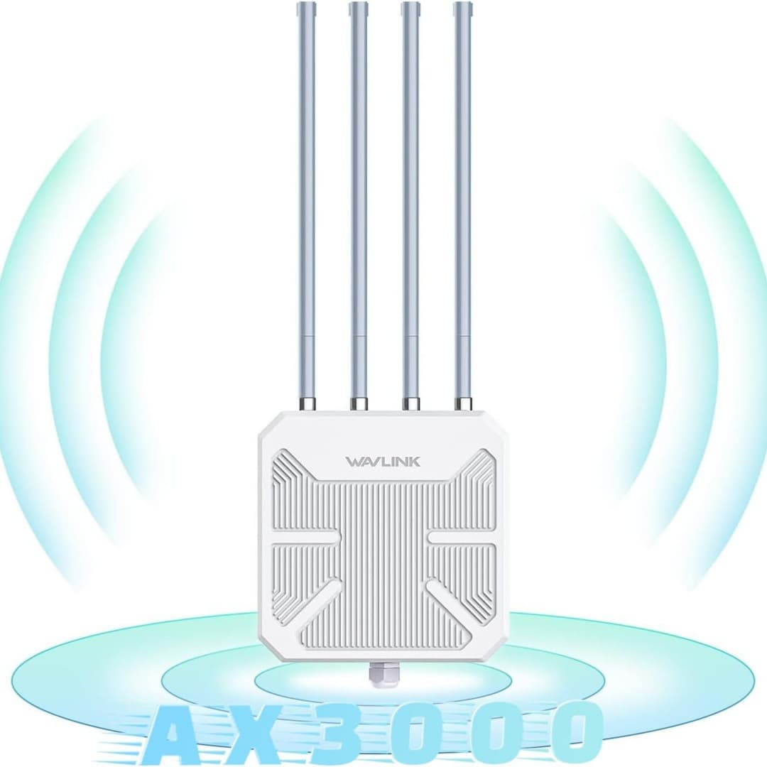 Wavlink AX3000 Outdoor WiFi 6 Router Waterproof Long-Range Wireless Device