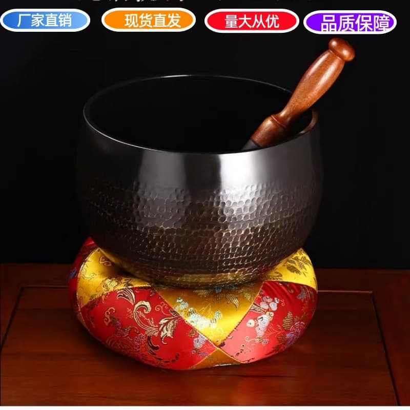 Taiwan bronze chime, Nepalese meditation bowl, meditation bowl, Buddha sound bowl, singing bowl, Buddhist sound bowl, worship yoga Buddha sound bowl