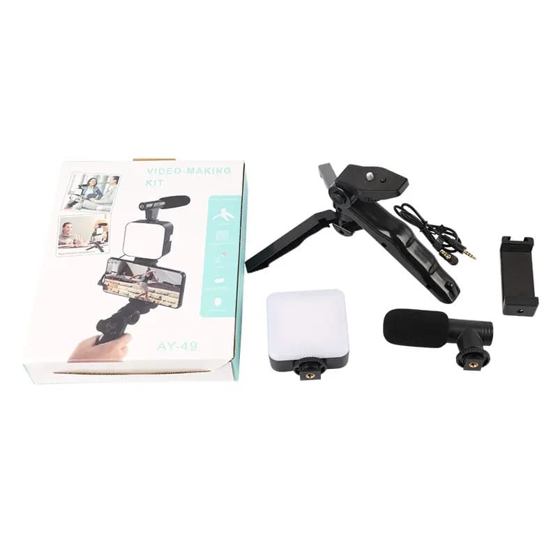 Compact Video Conference Recording Set with Microphone