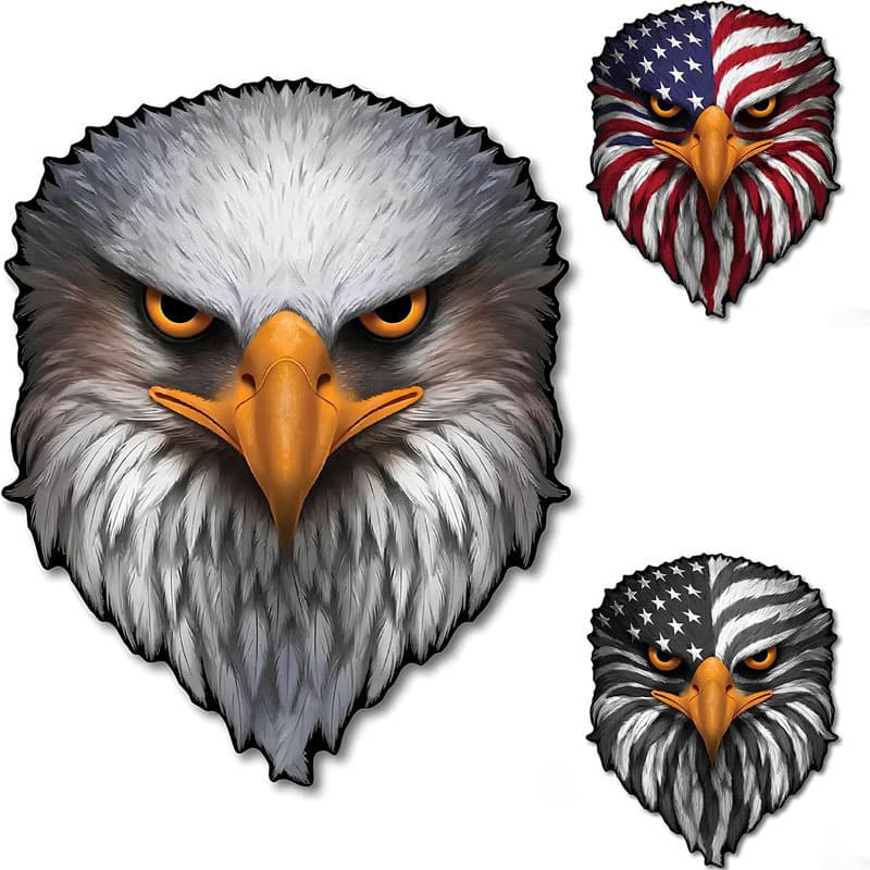 Eagle Eye Reflective Stickers