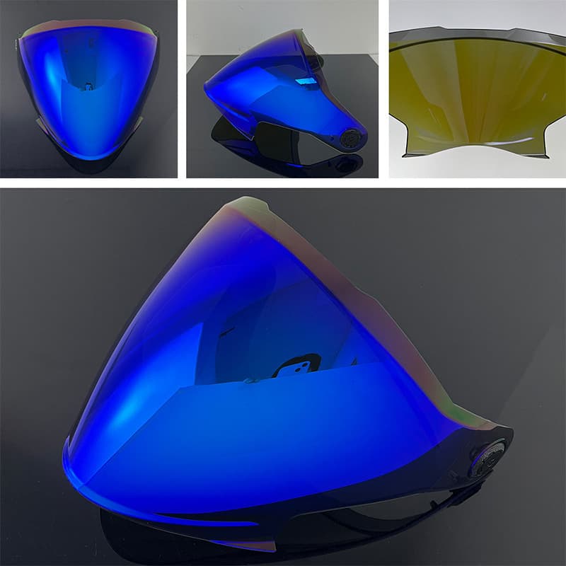 V-37 Lens V37 COSMO SV Interstellar Half Helmet Motorcycle Helmet Accessories Sunscreen Anti-Ultraviolet