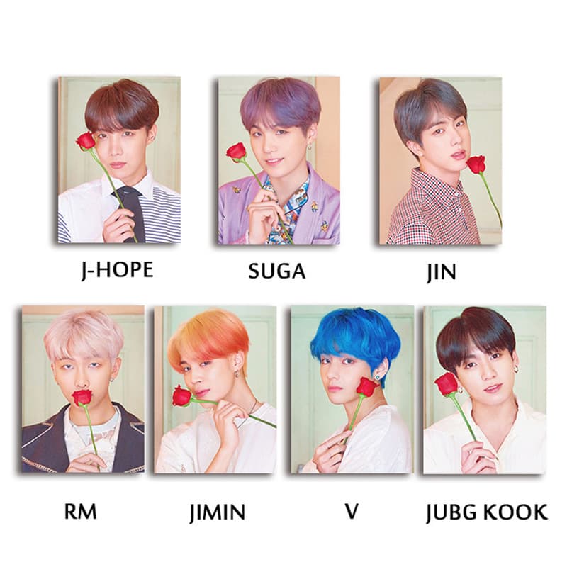 BTS K-pop Diamond Painting 5D Full Drill DIY Cross Stitch Kit Factory Wholesale Bulk Discount