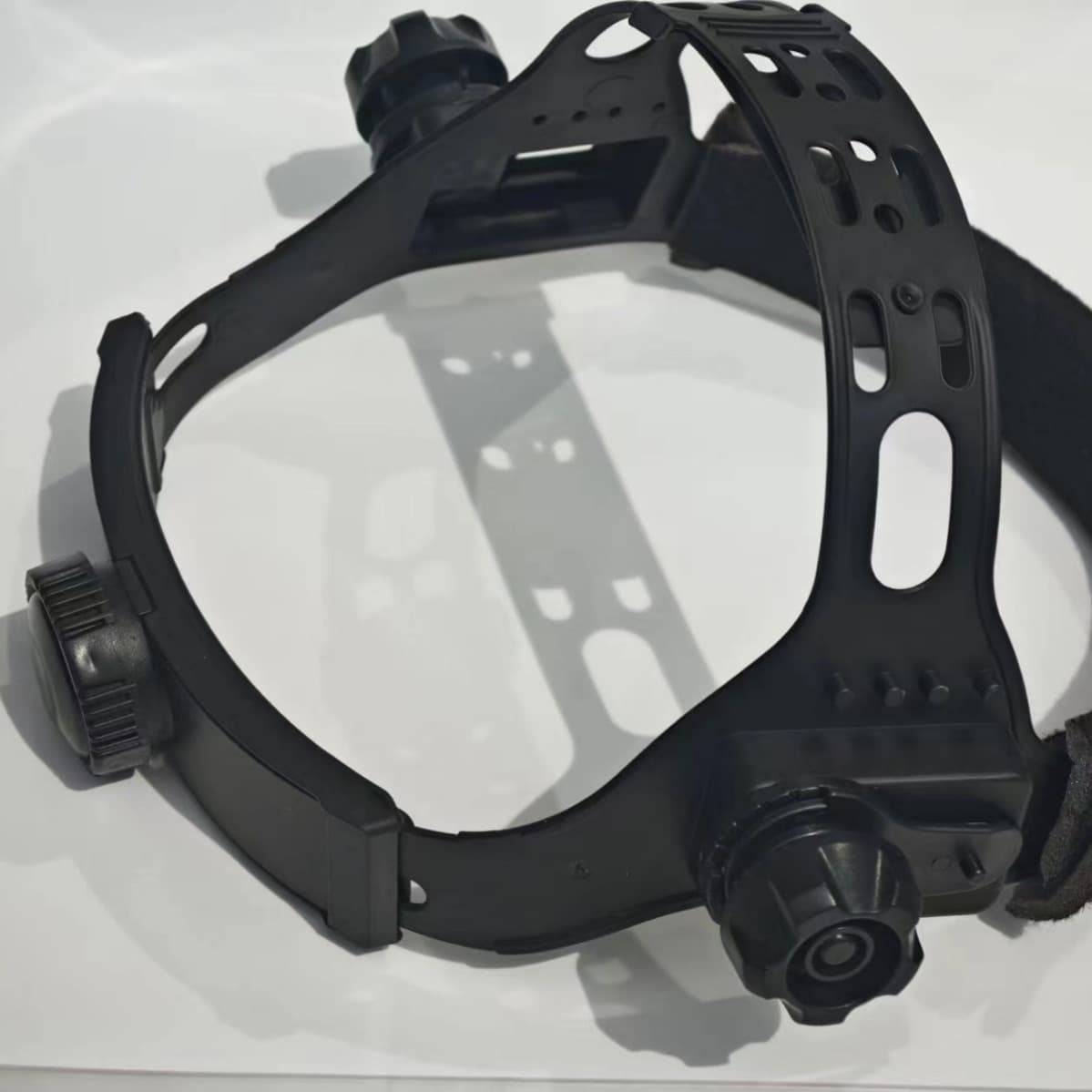 Welding Mask Headband, Solar Auto-Darkening Face Shield Head Support, Head Ring with Round or Square Hole Welding Helmet Accessories