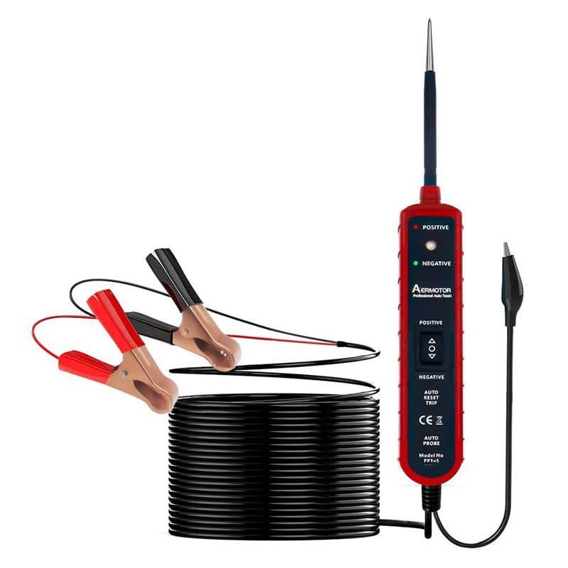EM285 Automotive Circuit Tester Car Test Probe Diagnostic Cable Meter 6-24V