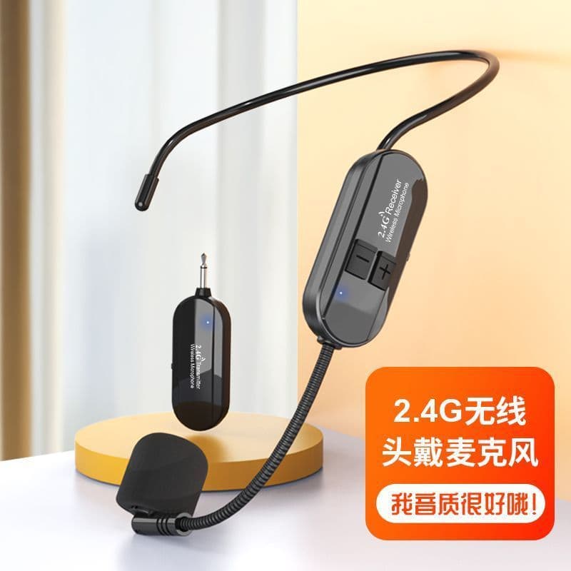 Wireless microphone head-mounted one-to-one headset teacher stall selling lavalier microphone high quality wholesale