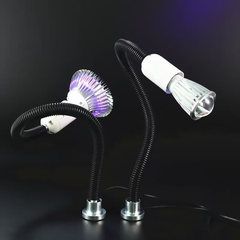 Shoe factory fluorescent lamp, ultraviolet light beads, sewing machine LED lighting, work light, anti-counterfeit fluorescent 220V magnetic genuine