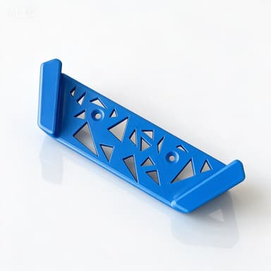 3D Printed Wall-Mounted Mini Tennis Racket Holder Tennis Racket Display Stand Tennis Racket Bracket
