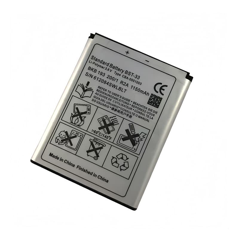 Compatible with Sony Ericsson W595C Battery U1i U10 K800 K790 BST-33 Mobile Phone Battery