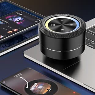 Resonance Wireless Bluetooth Speaker Phone Mini Small Audio Portable Desktop Mini Aluminum Speaker G2