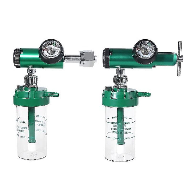 CGA870 drip-type oxygen inhalers, CGA540 oxygen regulators, BULLNOSE oxygen gauges
