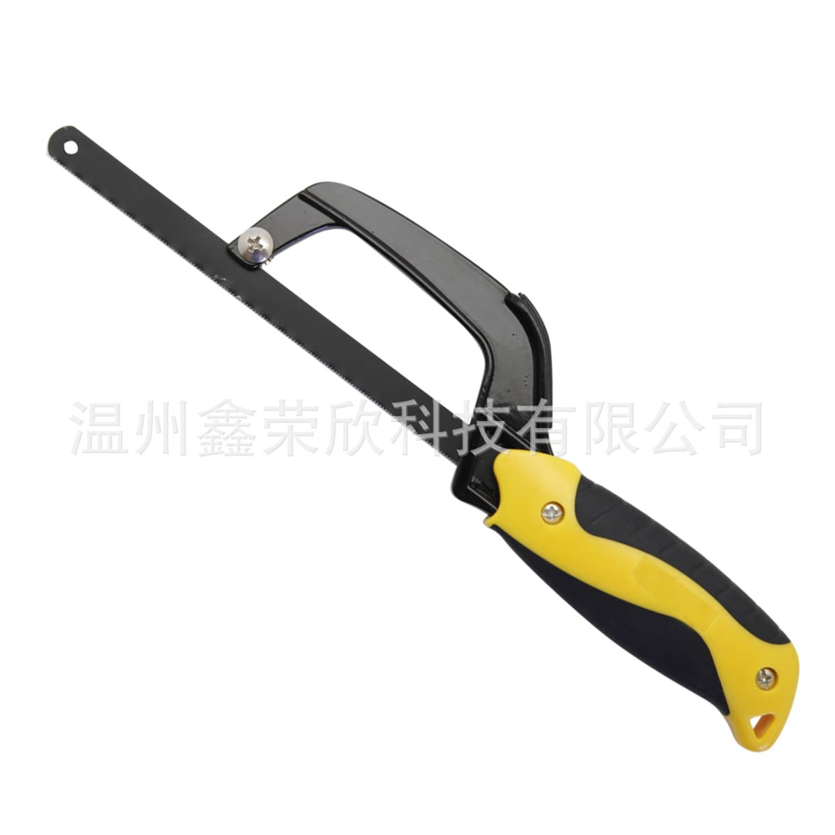 Hand Saw for Woodworking, Small Wood Saw for Garden Tools, Aluminum Alloy Saw Frame with Replaceable Stainless Steel Saw Blade, Adjustable Length