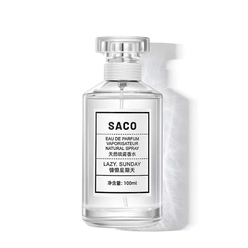SACO Lazy Sunday Perfume for Men and Women, Long-Lasting Light Fragrance, Fresh and Natural, Drop Shipping Available