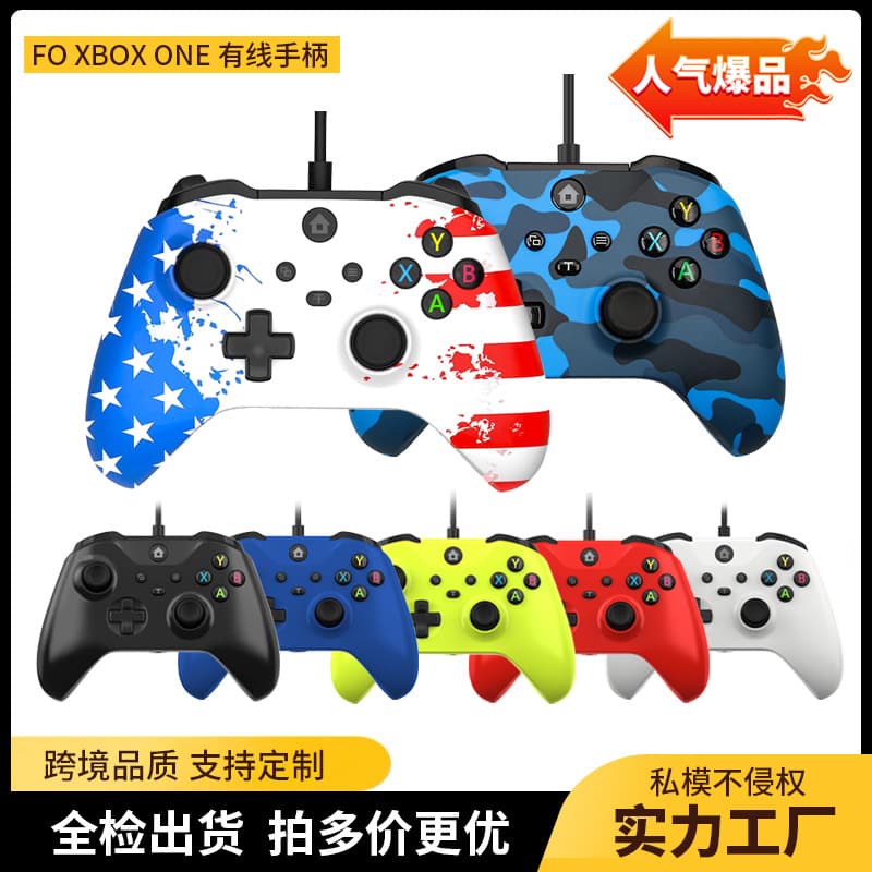 Wired Game Controller for Xbox One, Compatible with Xbox One X/One S Wired Game Controller