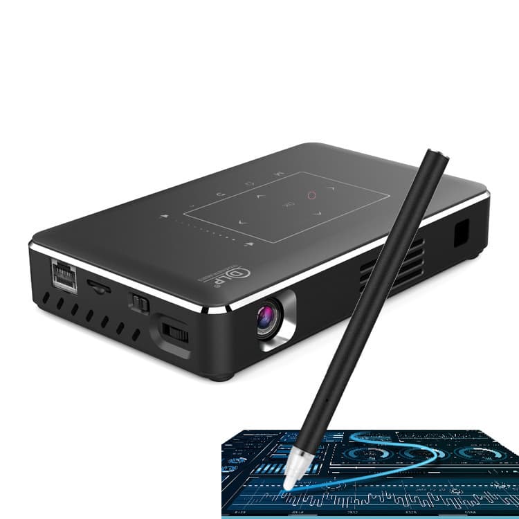 Cross-border wholesale mini pocket smart projector portable gift DLP projector with touch projector
