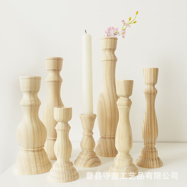 Office Culture Candle Holder Candlestick Candle Vessel Desk Decoration Modern Minimalist Style