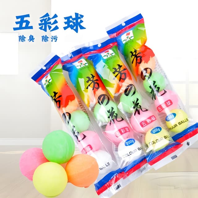 Toilet urinal scented ball multicolor hotel public men's restroom odor-eliminating cleaner hygiene sphere
