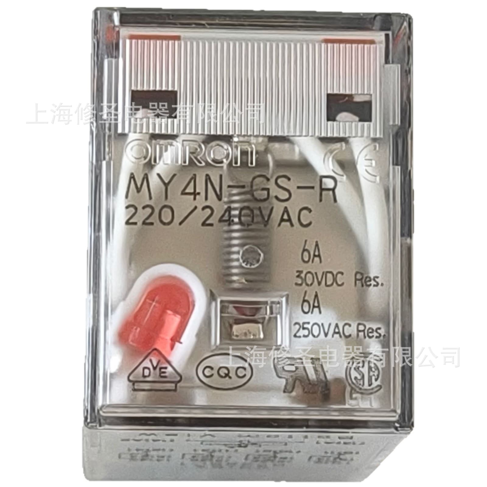 New original Omron relay MY4N-GS-R 6A 30VDC/250VAC replacement MY4N-GS at a discounted price