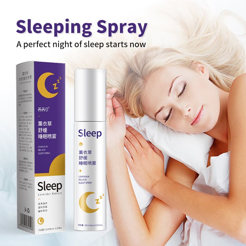 Amazon SLEEP Lavender Extract Calming Sleep Spray, fatigue relief spray, cross-border trade wholesale.