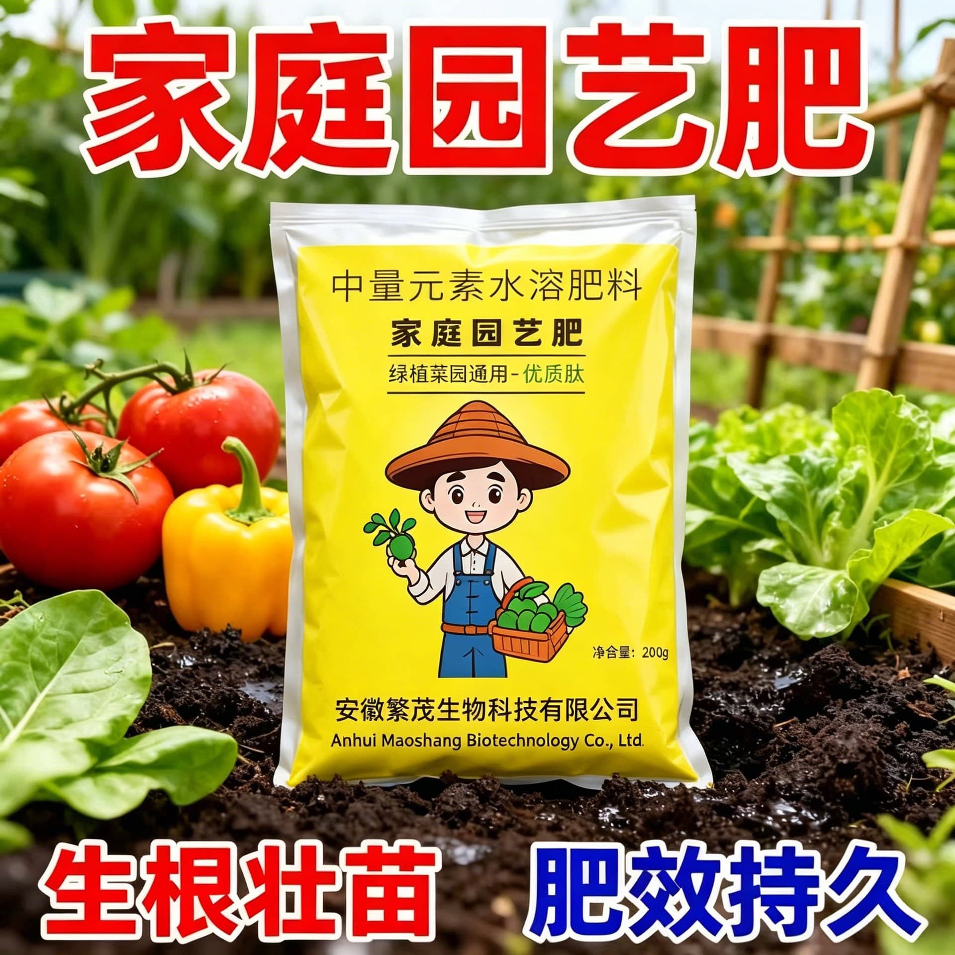 High-Quality Peptide Flower Green Plant High-Nitrogen Fertilizer Universal Compound Fertilizer for Potted Plants, Vegetables, and Home Gardening Premium Peptide Nitrogen Fertilizer