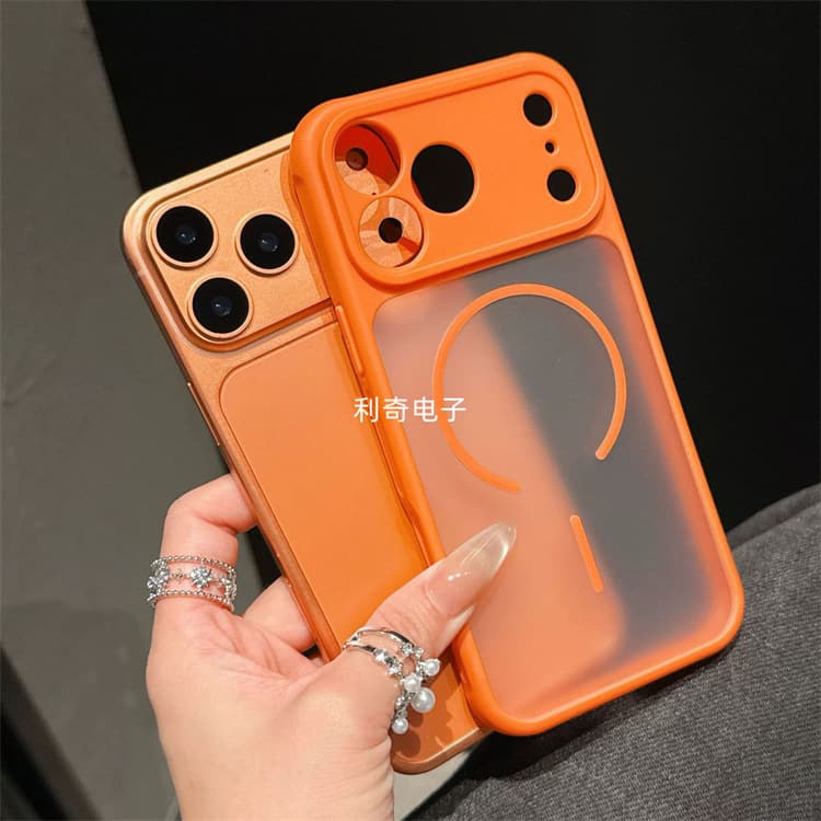 Matte Translucent Magnetic Phone Case for Realme GT8, GT8 Pro, Find X9S