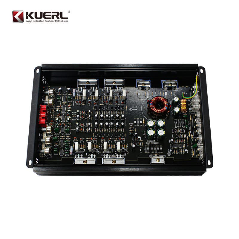 Factory Wholesale Car Audio Amplifier 12V High Power 4-Channel Car Amplifier