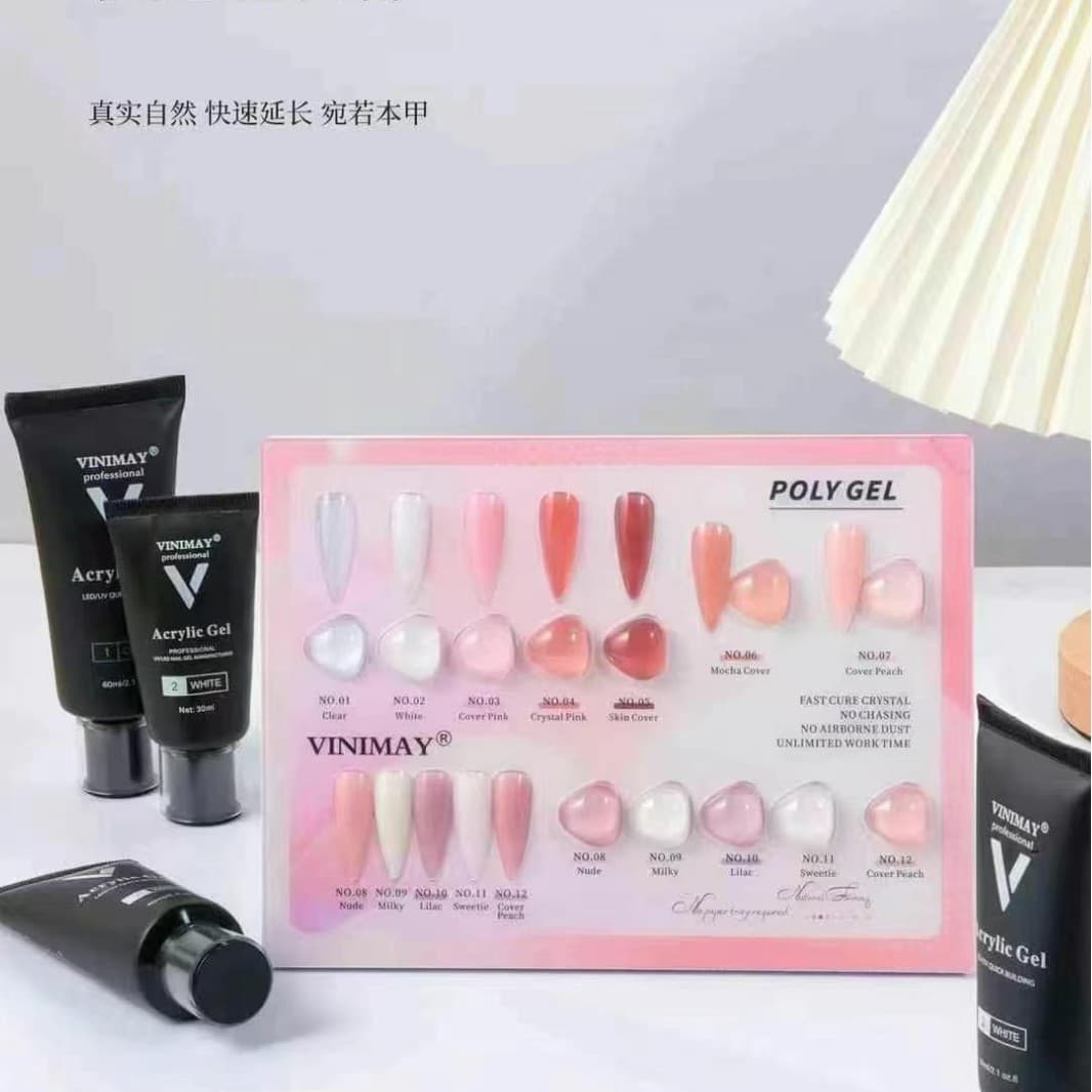 Winime classic nail extension paste paper-free transparent fast multi-functional nail styling extension nail polish glue