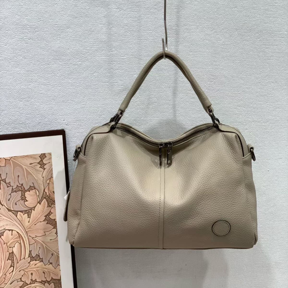 2026 New Genuine Leather Large Capacity Women's Shoulder Bag Crossbody Tote Cowhide Handbag Handbags for Women