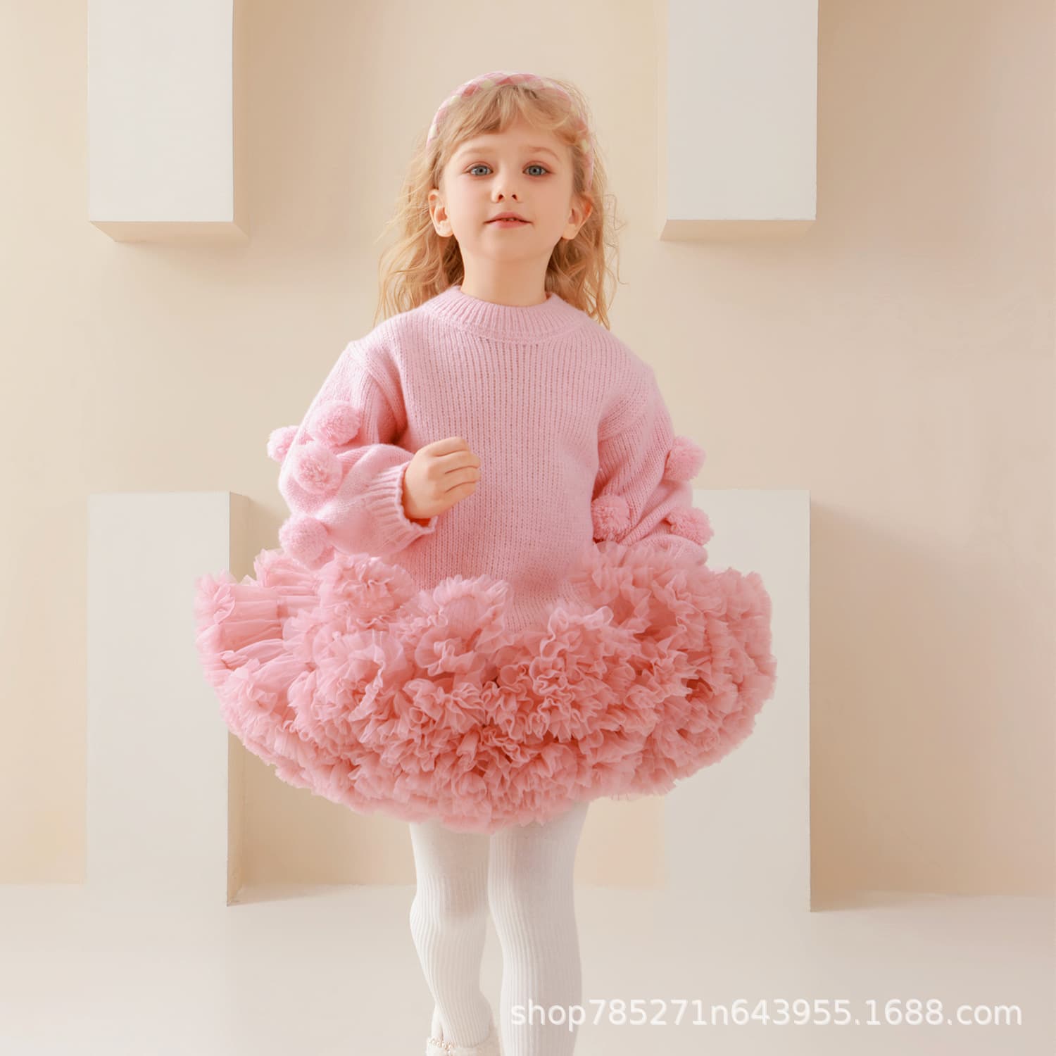 Super Fluffy Girls Tutu Skirt Toddler Tutu Skirt Versatile Children's Day Cheerleading Performance Costume