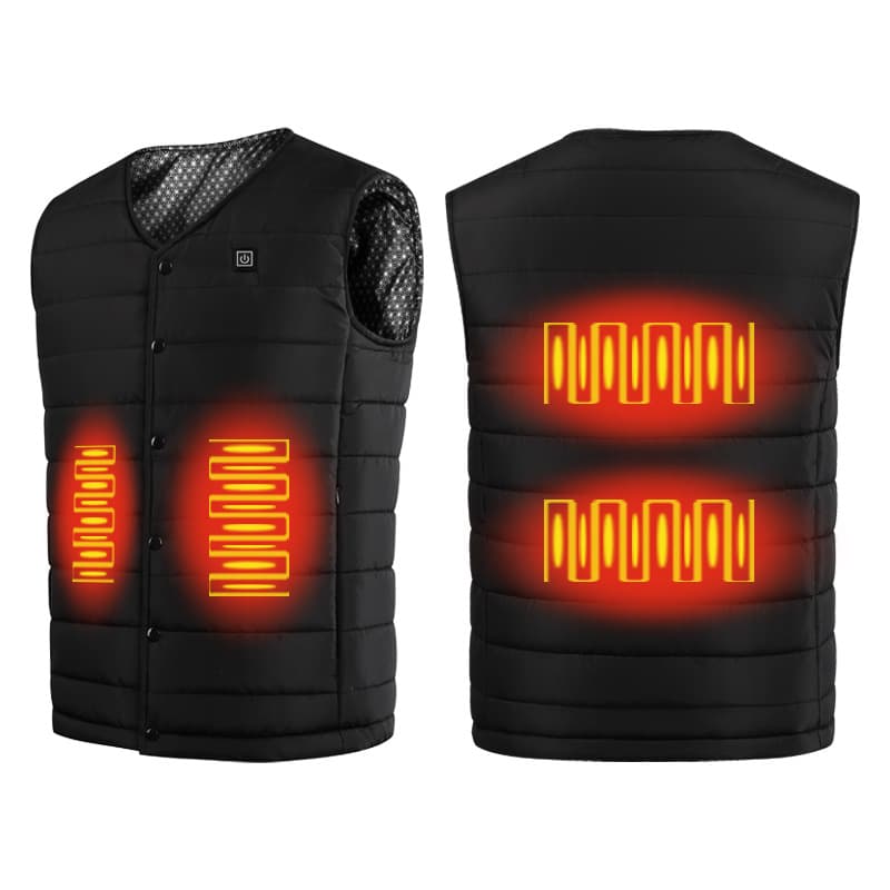 Heating Vest, Smart Constant Temperature Graphene Heating Cotton Vest, USB Charging, Hot Trend