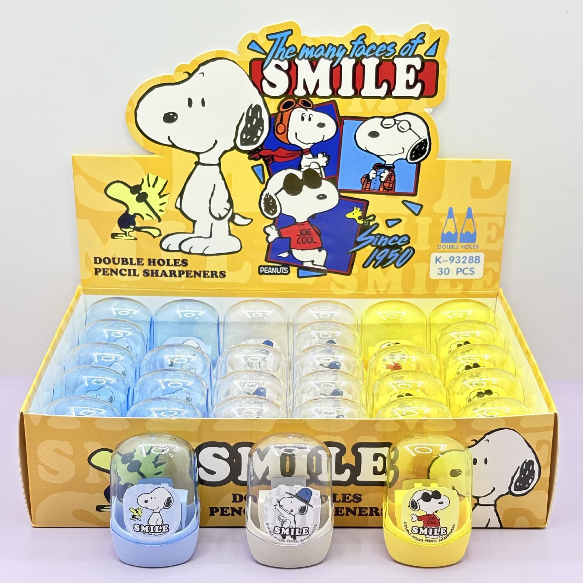 9328 Double Hole Pencil Sharpener Cartoon Student Creative Pencil Sharpener Children Learning Supplies Stationery
