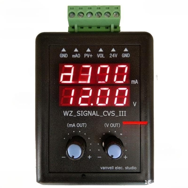 - Signal generator current voltage transmitter calibrator signal source - constant current source module