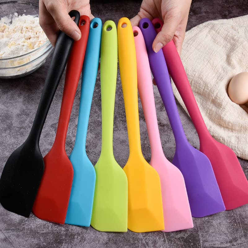 Large Silicone Spatula, Chocolate Cream Mixing Knife, Butter Scraper, Cake Spatula, Baking Tool