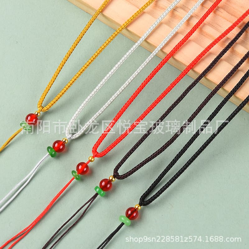 Wholesale pendant rope pendant rope necklace rope jade lanyard necklace lanyard adjustable lanyard