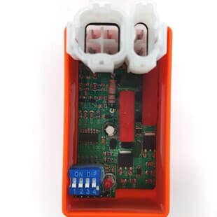 For GY6 125 AC Current with DIP Switch Digital Voltage Doubler Motorcycle Igniter