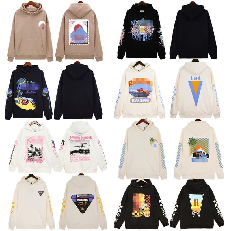 Street Style Hoodie Sweatshirt Couple Matching Long Sleeve Cotton Combed Printed Casual Loose Fit Men's Autumn Winter Hoodie