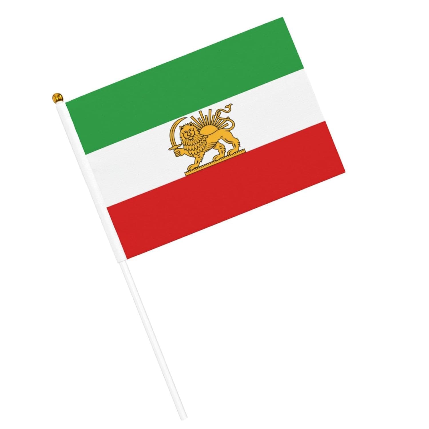 Cross-border hand-waving flag Iran Pahlavi flag Iranian flag No. 8 hand-waving flag lran Iranian lion flag polyester